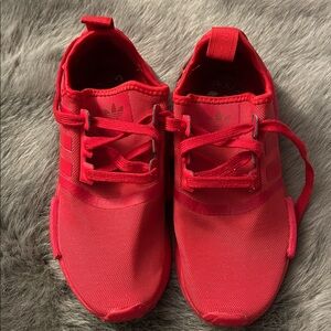 Red Adidas NMD R1 scarlet